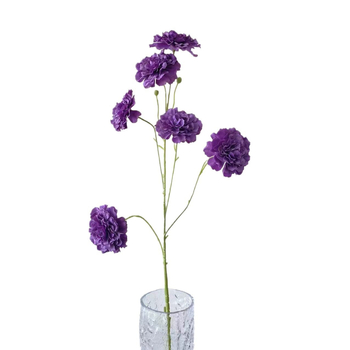 Floare artificială de lotus cu șase capete pentru nunți, decor de cameră și recuzită pentru fotografii