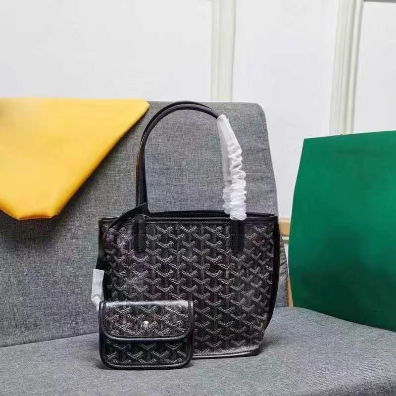 Dogtooth мини Tote чанта за дами със вътрешна чанта, стилна ежедневна чанта за пазаруване