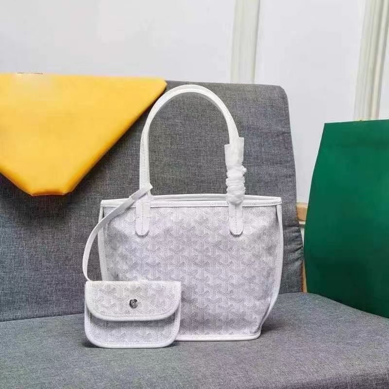 Dogtooth мини Tote чанта за дами със вътрешна чанта, стилна ежедневна чанта за пазаруване