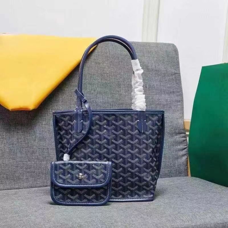 Dogtooth мини Tote чанта за дами със вътрешна чанта, стилна ежедневна чанта за пазаруване