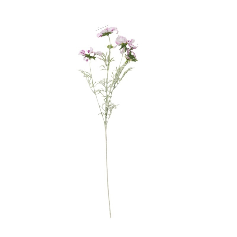 Floare artificială cosmos din mătase pentru decor în living și masă, recuzită pentru fotografii, aspect premium