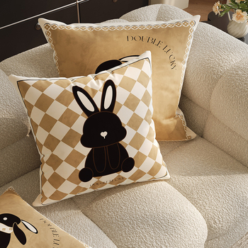 Μαξιλάρι plush σε στυλ Ins για σαλόνι με αίσθηση πολυτέλειας, μοντέρνο μαξιλάρι καναπέ, μαξιλάρι παραθύρου, μαξιλάρι κεφαλαριού κρεβατοκάμαρας με ένθετο
