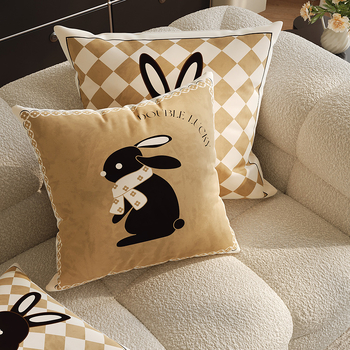 Μαξιλάρι plush σε στυλ Ins για σαλόνι με αίσθηση πολυτέλειας, μοντέρνο μαξιλάρι καναπέ, μαξιλάρι παραθύρου, μαξιλάρι κεφαλαριού κρεβατοκάμαρας με ένθετο