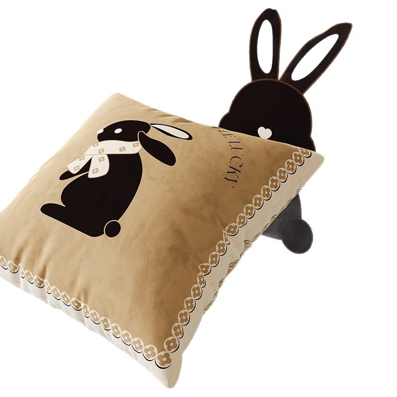 Μαξιλάρι plush σε στυλ Ins για σαλόνι με αίσθηση πολυτέλειας, μοντέρνο μαξιλάρι καναπέ, μαξιλάρι παραθύρου, μαξιλάρι κεφαλαριού κρεβατοκάμαρας με ένθετο