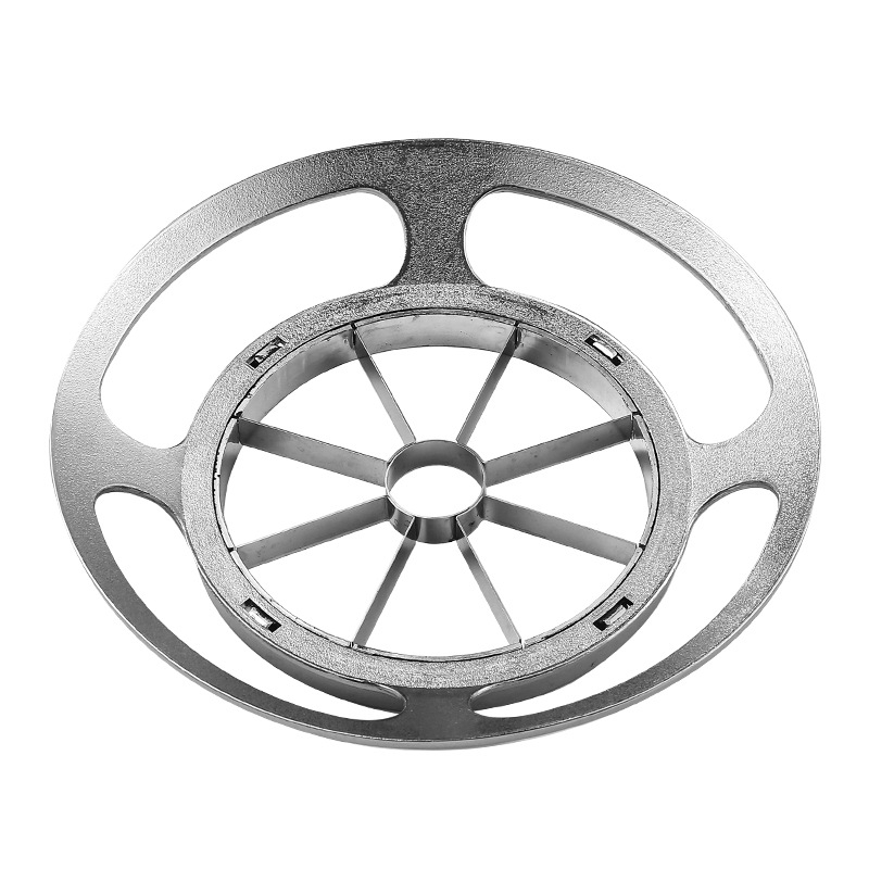 Tăietor pentru mere din oțel inoxidabil, în formă de UFO, și separator pentru fructe