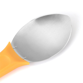 Unealtă din oțel inoxidabil pentru mango: cupă pentru pulpă, tăiere cuburi și pregătire fructe