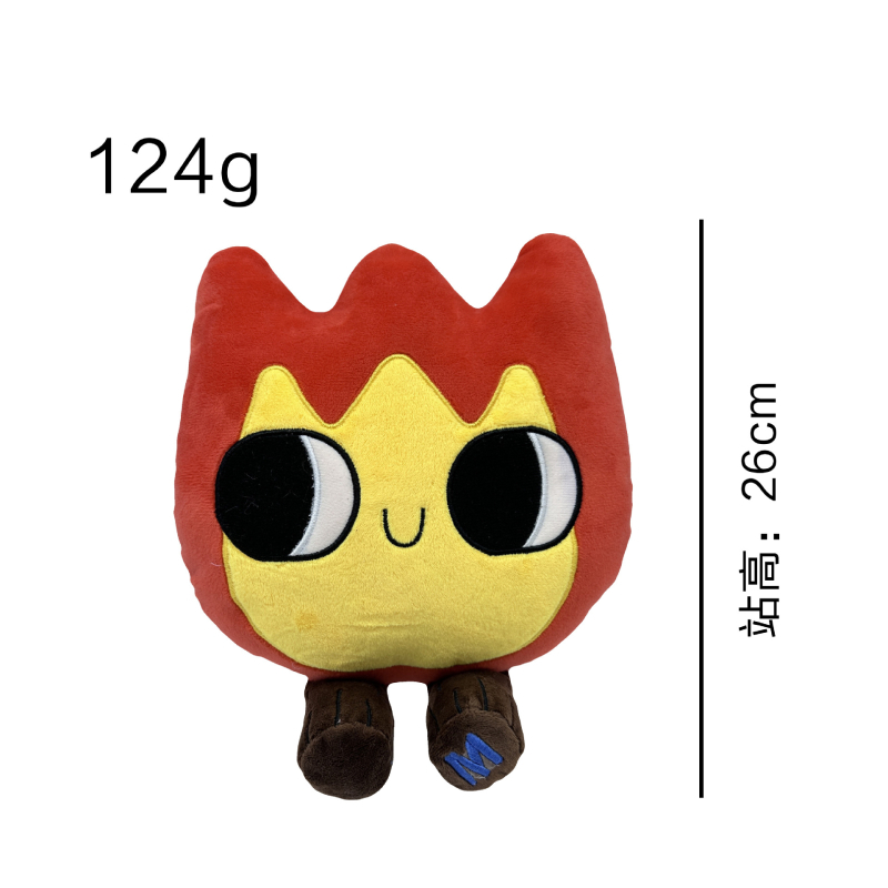 Calcifer plišani demon vatrenog plamena