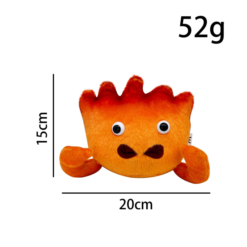 Calcifer plišani demon vatrenog plamena