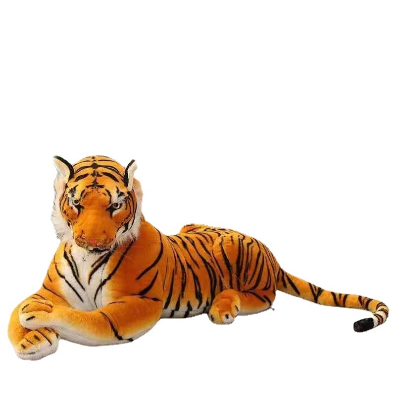 Veliki plišani tigar, sjeveroistočni tigar, dječja igračka i jastuk