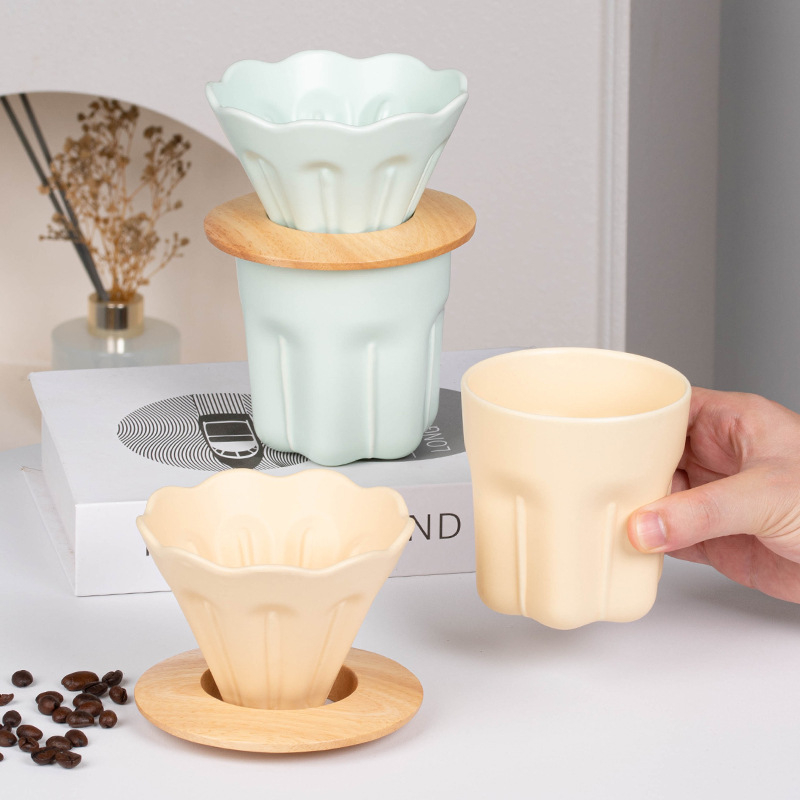 Filtru ceramic pentru cafea Magnolia Macaron, în trei culori