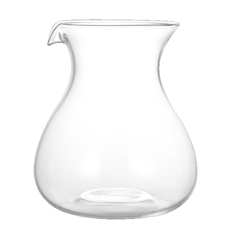 Set din sticlă pentru cafea cu filtru de hârtie, filtru de preparare și ceașcă de cafea din sticlă