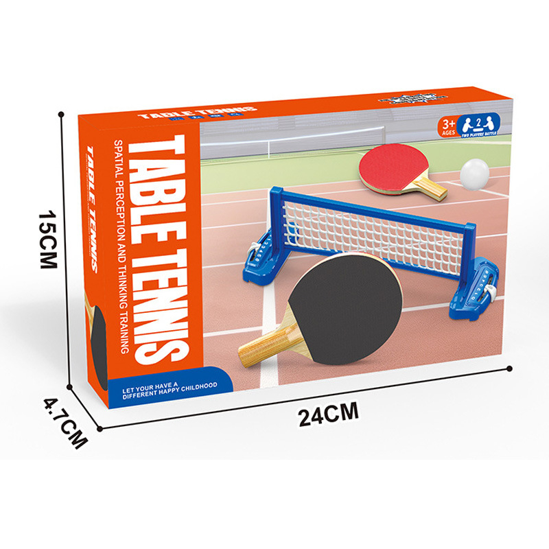 Mini stolni tenis teren i mini pickleball teren – interaktivna stolna igra za roditelje i djecu