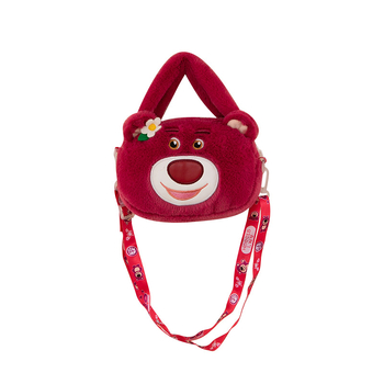 Βελούδινη τσάντα crossbody με κούκλα – εμπνευσμένη από claw machine