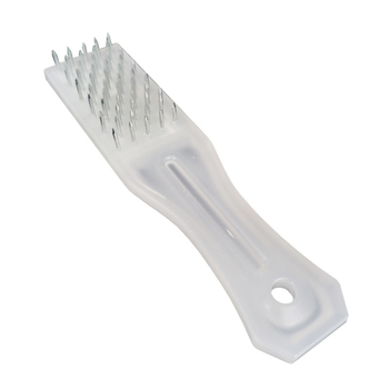 Îndepărător de solzi pentru pește din oțel inoxidabil, mâner din plastic – ustensilă de bucătărie