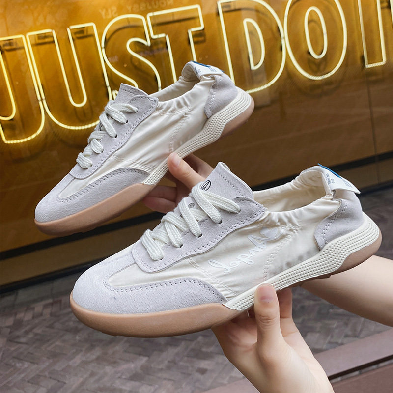 Grape Mom cipele od prave kože, prozračne udobne ženske njemački trening cipele – Forrest Gump stil, casual balerinke, veličine 41-43