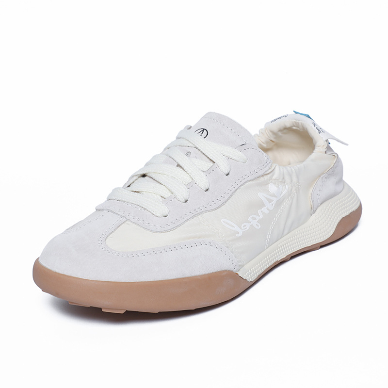 Grape Mom cipele od prave kože, prozračne udobne ženske njemački trening cipele – Forrest Gump stil, casual balerinke, veličine 41-43