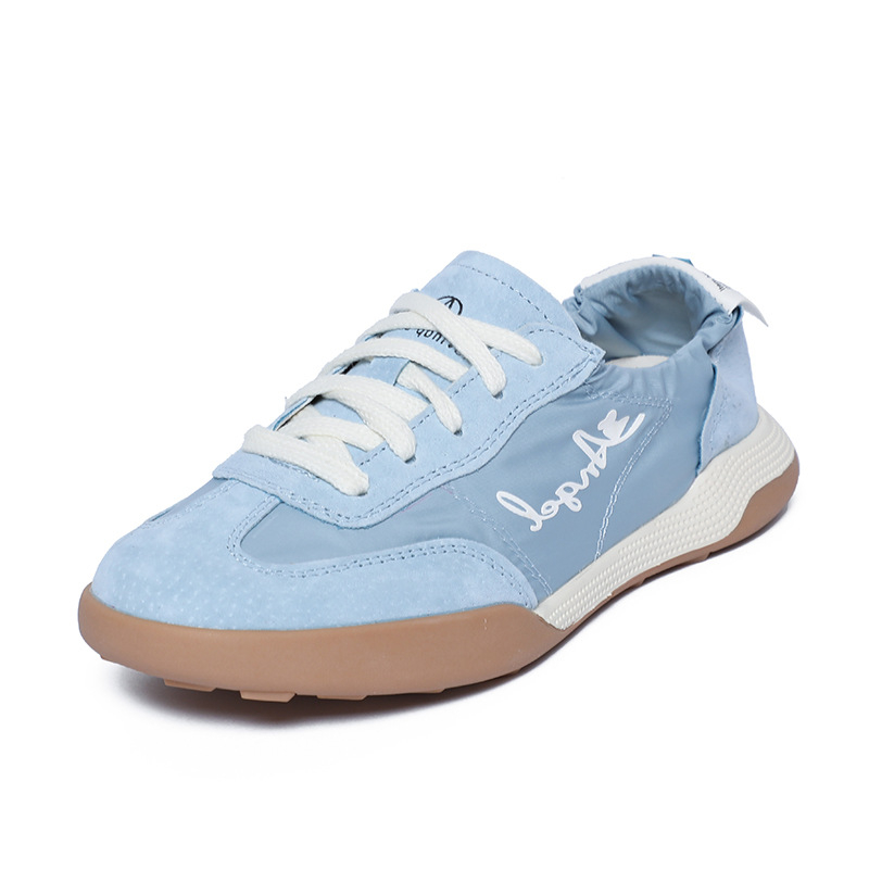 Grape Mom cipele od prave kože, prozračne udobne ženske njemački trening cipele – Forrest Gump stil, casual balerinke, veličine 41-43