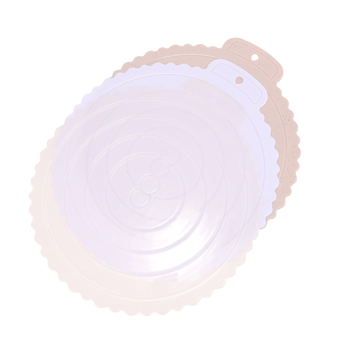 Bază rotundă pentru tort de 8 inch, reutilizabilă, din plastic dur, covoraș de copt cu strat gros