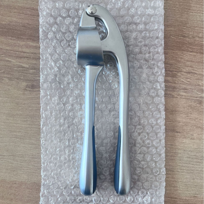 Presă de usturoi din aliaj de zinc, curățător manual pentru usturoi, zdrobitor de usturoi, pastă de usturoi, unealtă de bucătărie multifuncțională