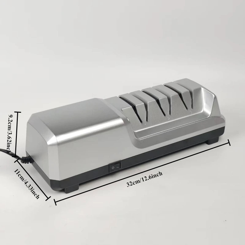 Aparat de ascuțit cuțite electric, complet automat, multifuncțional, pentru uz casnic, piatră de ascuțit cuțite