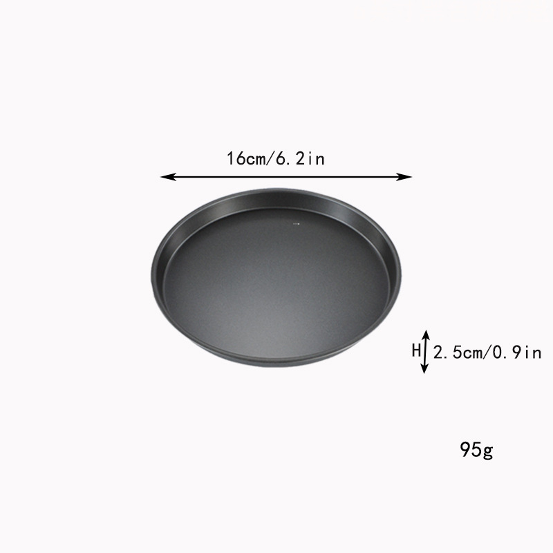 Formă de prăjit pentru air fryer, rotundă, universală, rezistentă la temperaturi înalte, cu fund solid antiaderent, 30 cm