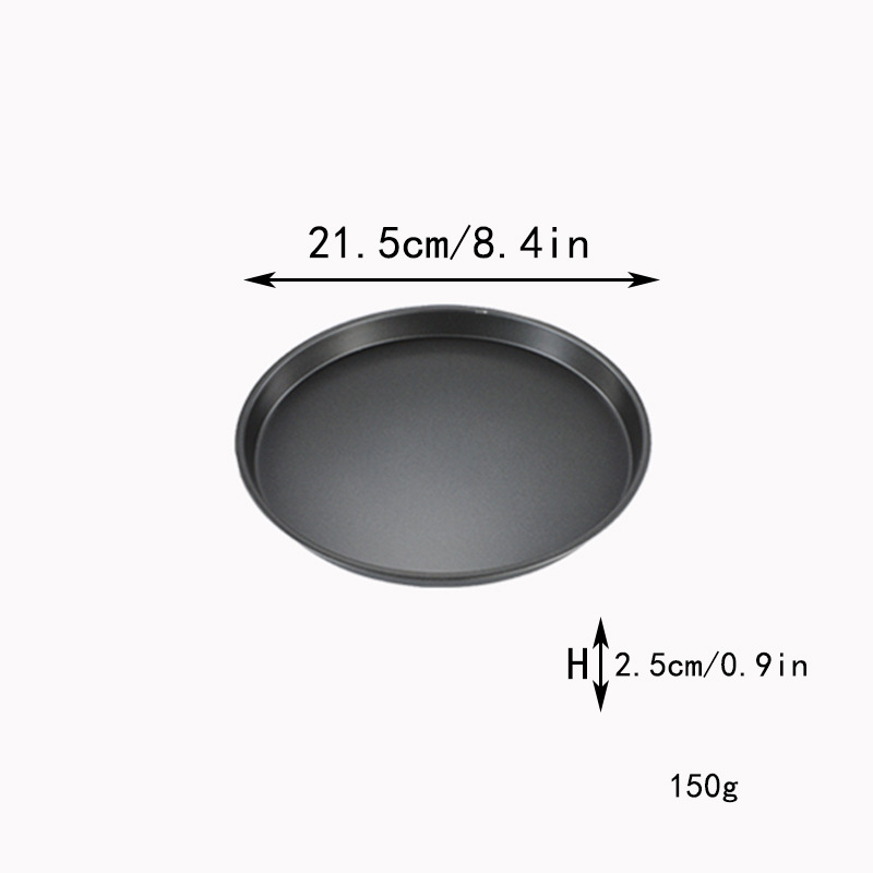 Formă de prăjit pentru air fryer, rotundă, universală, rezistentă la temperaturi înalte, cu fund solid antiaderent, 30 cm