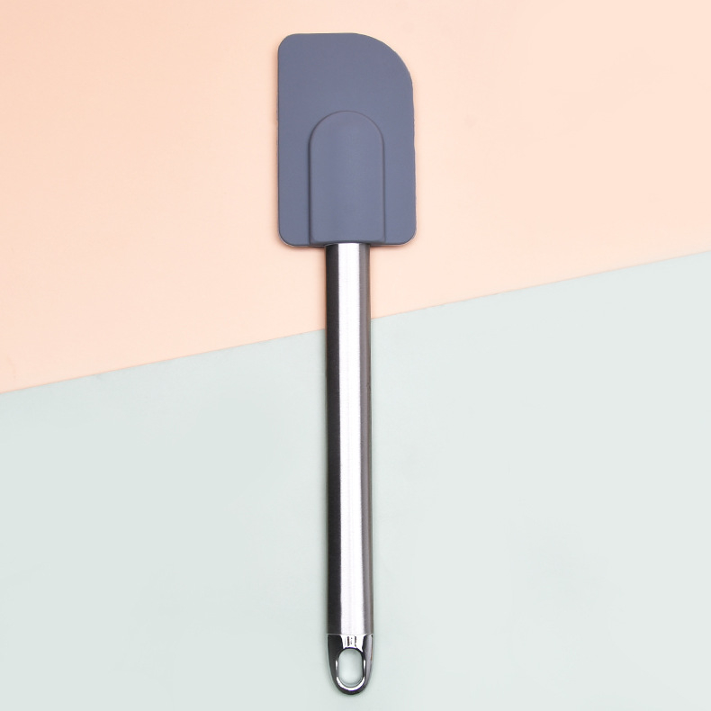 Spatulă din silicon rezistentă la temperaturi înalte, pentru coacere și cremă de tort
