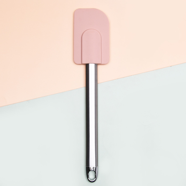 Spatulă din silicon rezistentă la temperaturi înalte, pentru coacere și cremă de tort