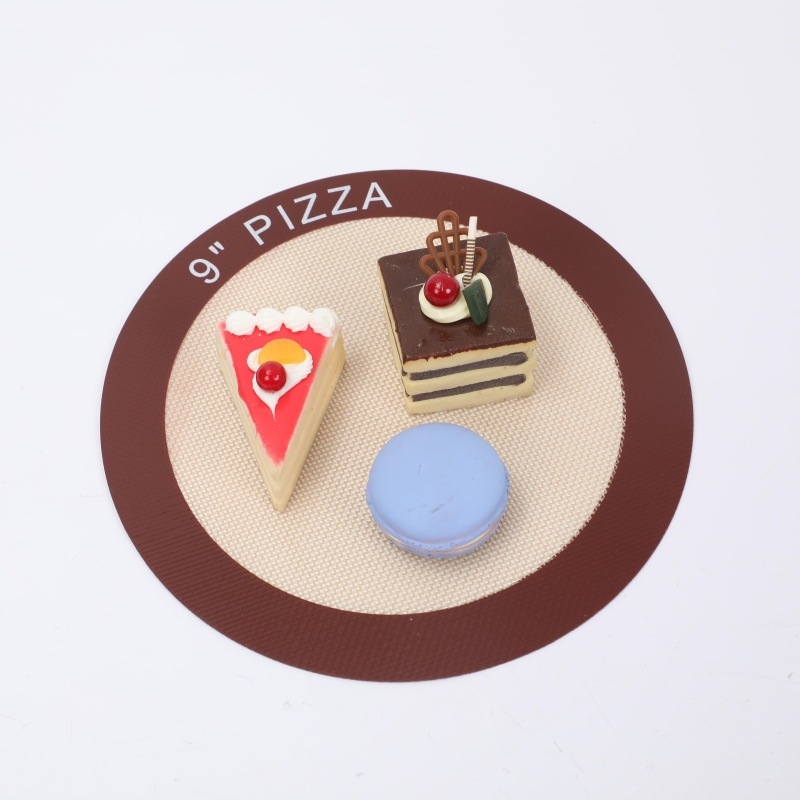 Covor de copt pentru macarons din fibră de sticlă, rezistent la temperaturi înalte, antiaderent pentru frământat, silicon alimentar platina