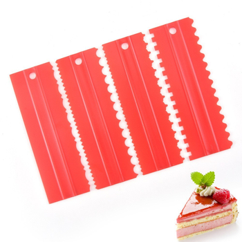 Set de unelte pentru patiserie: Lopată pentru tort, tocător, spatulă din plastic, spatulă pentru cremă tare, spatulă zimțată
