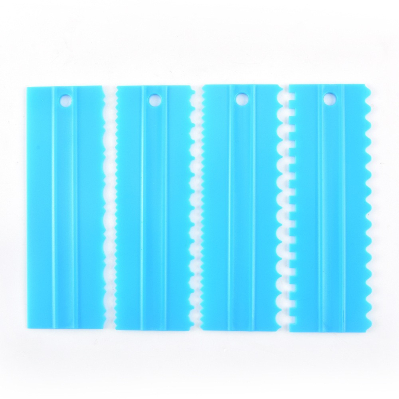 Set de unelte pentru patiserie: Lopată pentru tort, tocător, spatulă din plastic, spatulă pentru cremă tare, spatulă zimțată