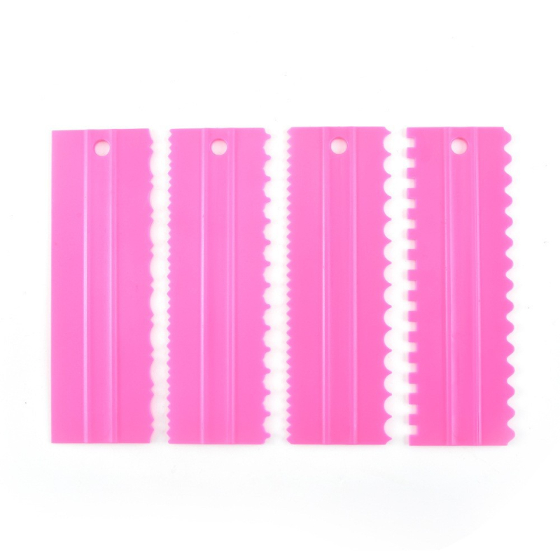 Set de unelte pentru patiserie: Lopată pentru tort, tocător, spatulă din plastic, spatulă pentru cremă tare, spatulă zimțată