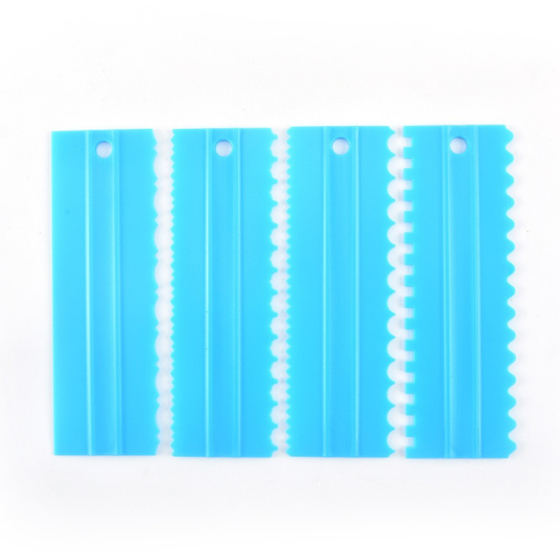 Set de unelte pentru patiserie: Lopată pentru tort, tocător, spatulă din plastic, spatulă pentru cremă tare, spatulă zimțată