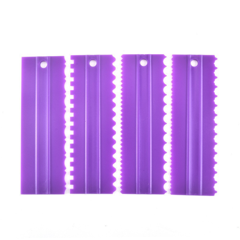 Set de unelte pentru patiserie: Lopată pentru tort, tocător, spatulă din plastic, spatulă pentru cremă tare, spatulă zimțată