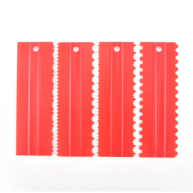 Set de unelte pentru patiserie: Lopată pentru tort, tocător, spatulă din plastic, spatulă pentru cremă tare, spatulă zimțată