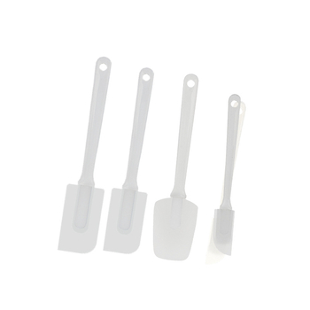 Spatulă din silicon pentru coacere, rezistentă la temperaturi înalte; spatulă pentru amestecarea aluatului și a cremei pentru prăjituri, set mic, mediu și mare, placă de agățat pentru prăjituri