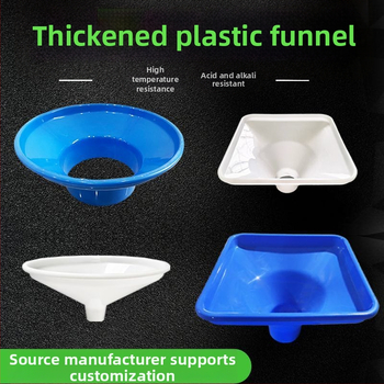 Pâlnie cu diametru mare și gură groasă, recipient de colectare din plastic cu filtru, pentru drenarea vinului la scară industrială