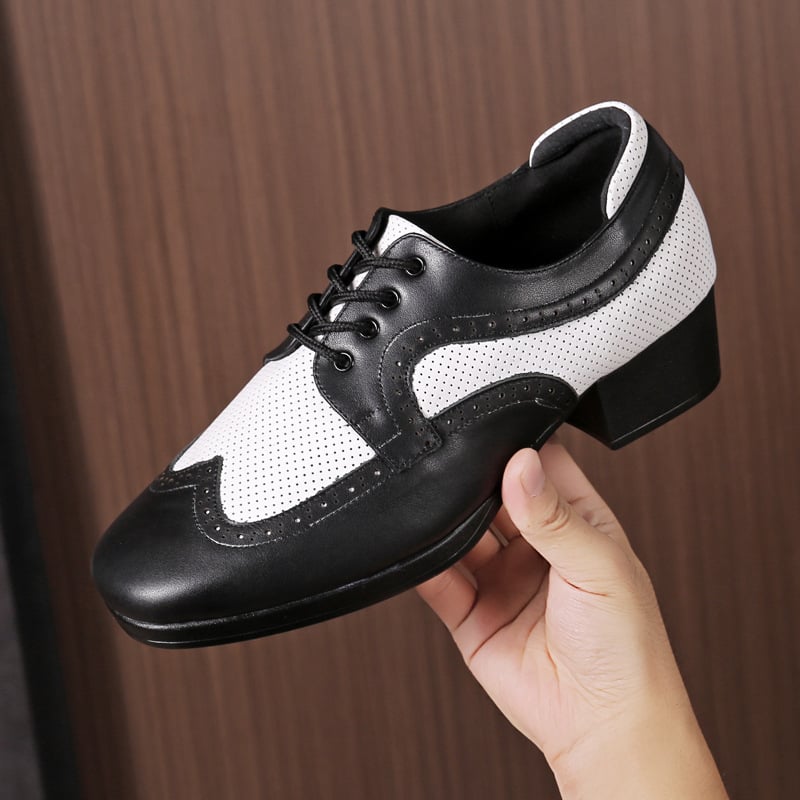 Muške plesne cipele za moderni ples, ballroom i mornarski ples, visoke potpetice, za vanjsku upotrebu, proljeće, jesen, zima