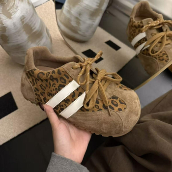 Ženske tenisice s leopardnim uzorkom, lagane i prozračne, mekoga potplata