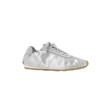 Szatén balerina-stílusú edzőcipők nőknek, 2026 tavasz, retro casual sportcipők, sokoldalú és kényelmes
