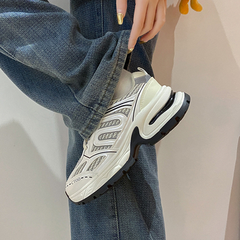 Ženske tenisice u korejskom stilu dad shoes, jesen 2024, sportske casual tenisice s debelom potplatom BS103