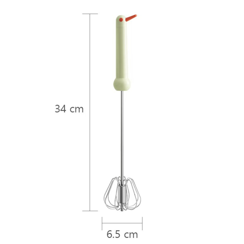 Tel semi-automat pentru ouă, din oțel inoxidabil, amestec manual pentru ouă și cremă, instrument de patiserie alimentar.