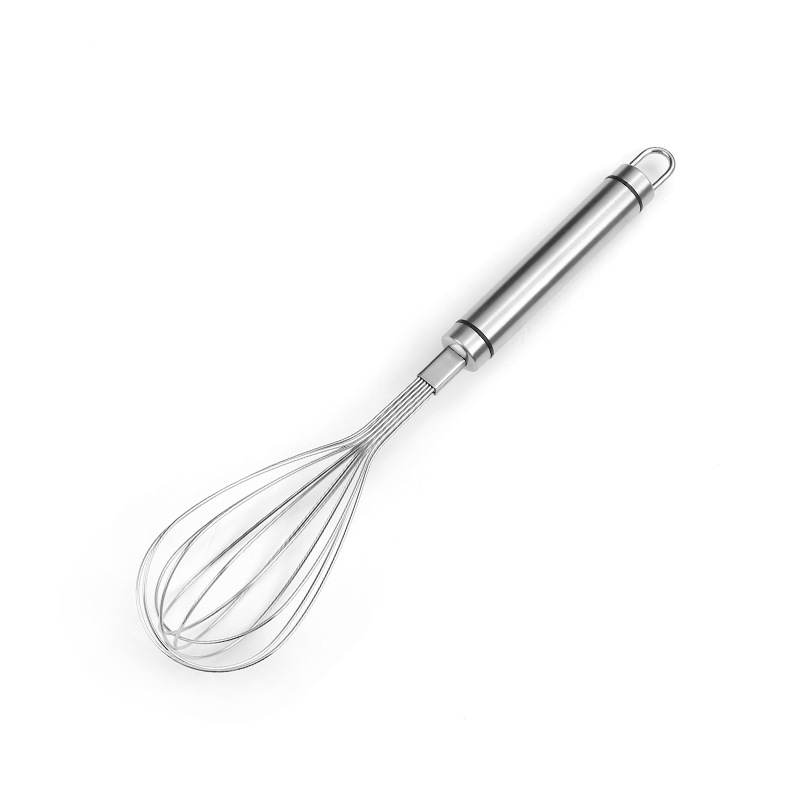 Bețișor de mixat ouă din oțel inoxidabil, manual, 12 inch