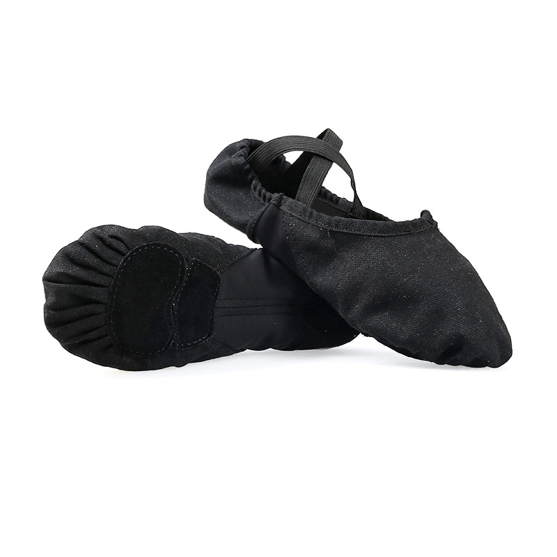 Dancer's Song Cat-Claw platnene plesne cipele za žene, mekana potplata, za balet i jogu
