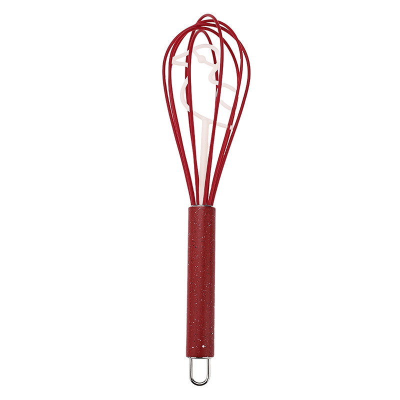 Set de unelte din silicon pentru coacere — spatulă multifuncțională, tel pentru ouă, pensulă pentru ulei