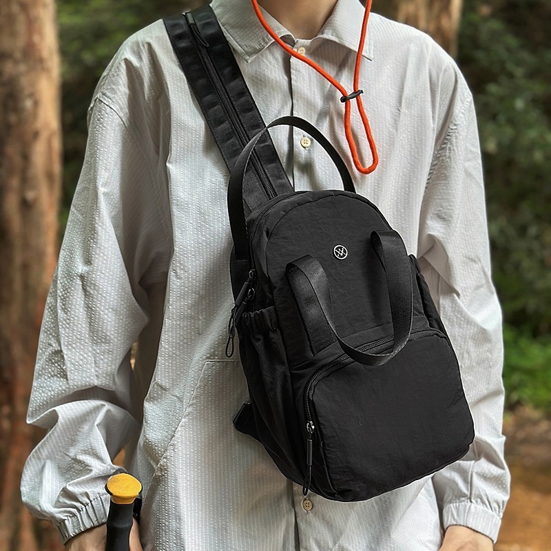 Dvojno funkcionalna crossbody torba i platneni ruksak za putovanja, lagana, unisex, model 2026