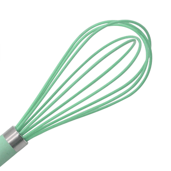Beater manual pentru ouă, cu cap siliconat și mâner din cauciuc și plastic, ustensilă de bucătărie simplă, amestecător multifuncțional