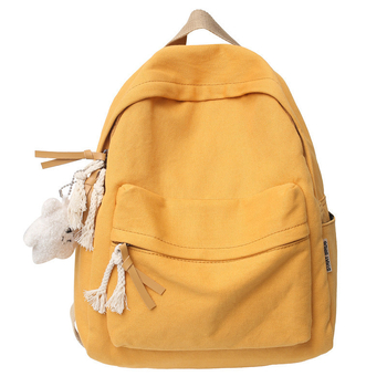 Platneni ruksak za svakodnevnu upotrebu, unisex, gradski minimalistički dizajn, kompatibilan s 14-inčnim prijenosnim računalom, lagan, kapacitet ispod 20 L