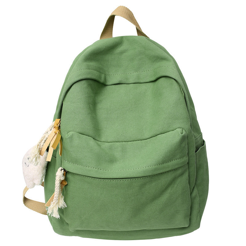 Platneni ruksak za svakodnevnu upotrebu, unisex, gradski minimalistički dizajn, kompatibilan s 14-inčnim prijenosnim računalom, lagan, kapacitet ispod 20 L