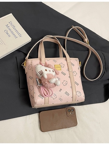Ženska bucket torbica s printom, crossbody/rameni stil, 2025 novi model